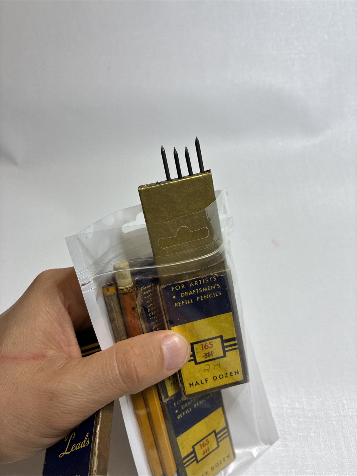L&C Hardtmuth KOH-I-NOOR Mechanical Drafting Tool Graphite Pencil Wood 1511 Lot