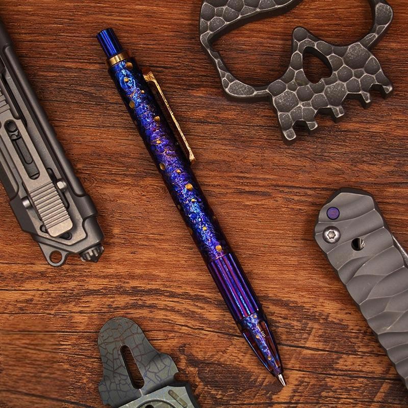 Handmade Titanium Mechanical Pencil EDC Artist Student Drawing Pencil Stationery