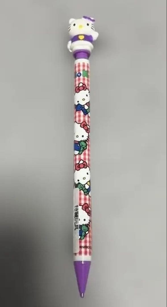 Hello Kitty mechanical pencil with mascot ♡ Rare retro ♡