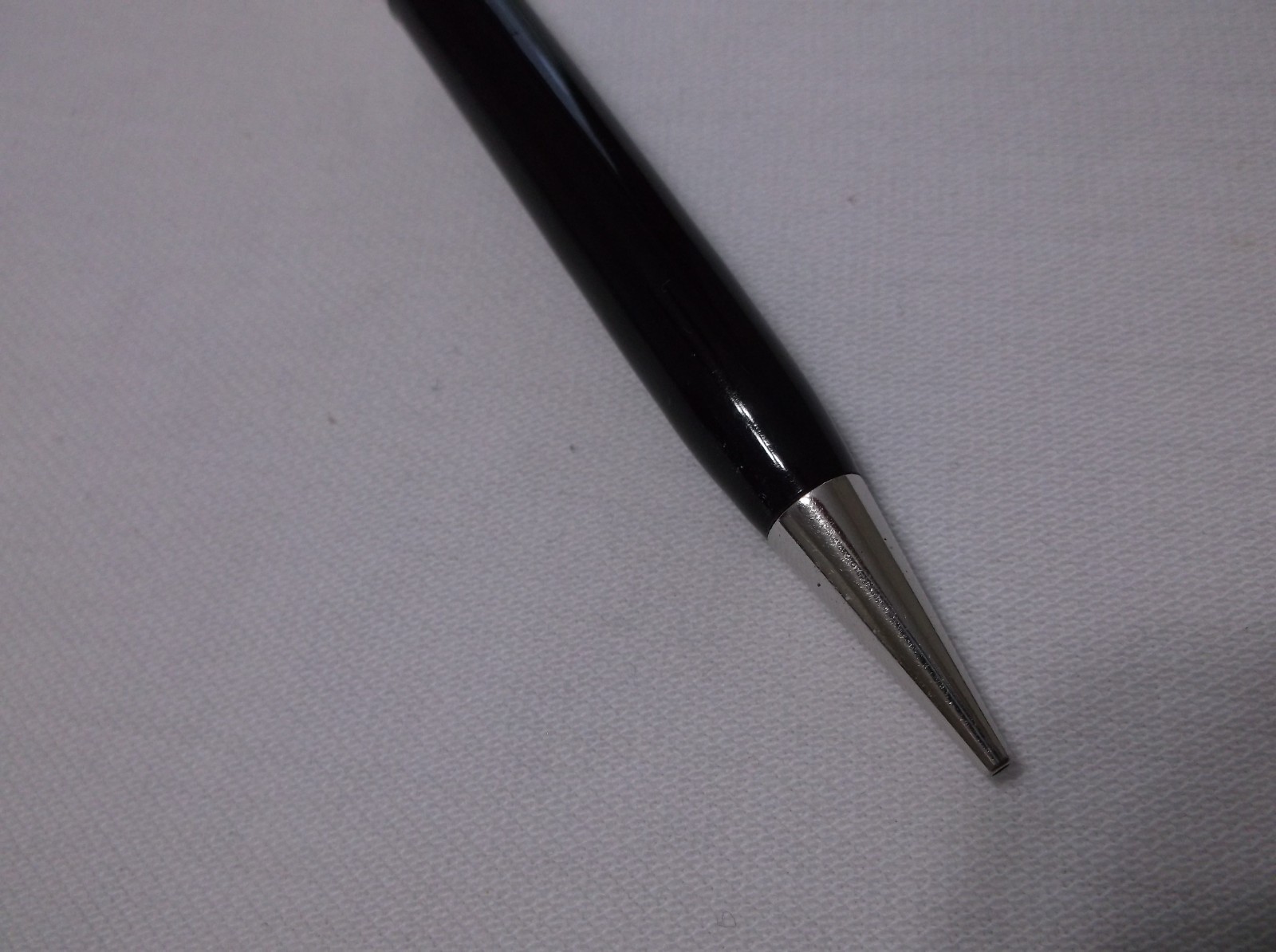 VINTAGE WAHL EVERSHARP CORONET BLACK / CHROME REPEATER PENCIL / 1.18 mm LEAD