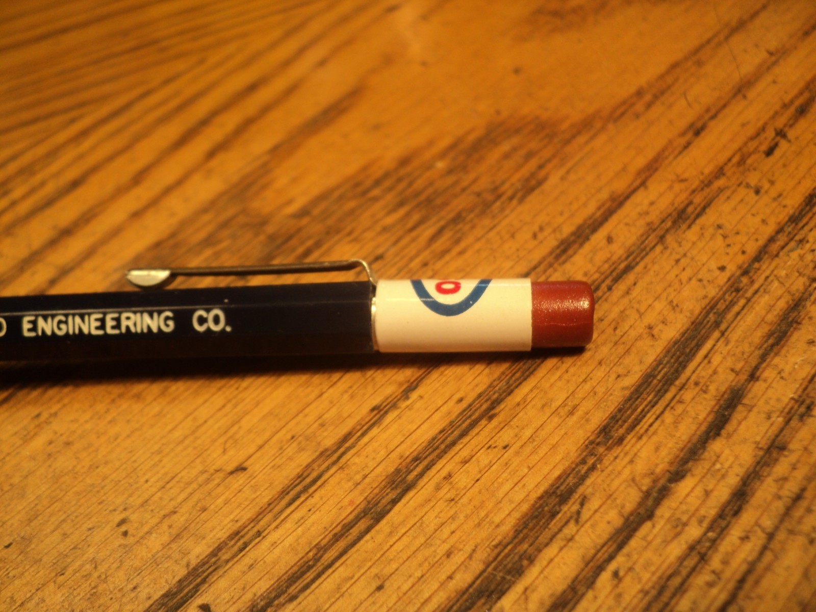 Vintage Durolite Mechanical Pencil Esso Research & Engineering 5-1/2″ Long P