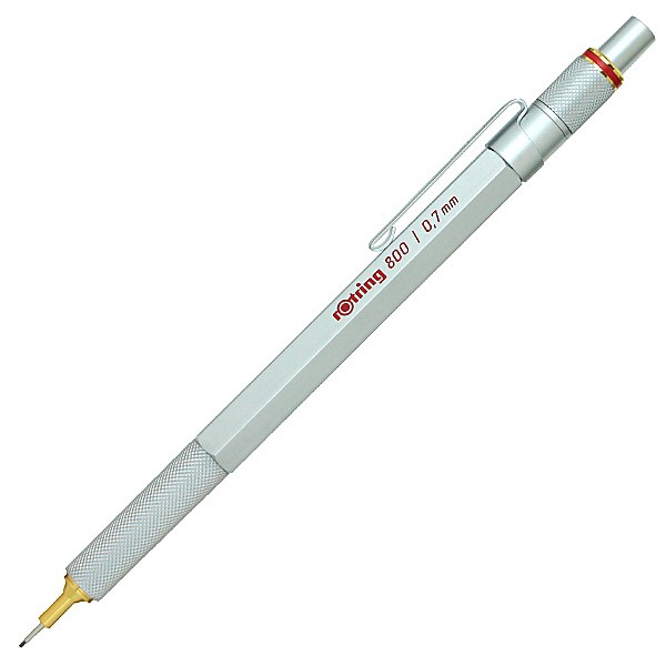 ITOYA rOtring 800 Mechanical Pencil 0.7mm Silver 1904448