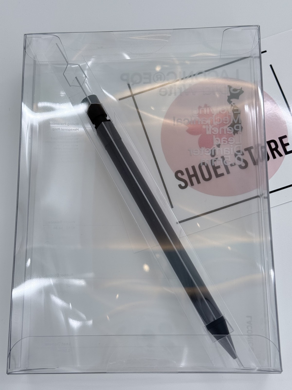 Laconic Solid Write SW-01 Mechanical Pencil 0.5mm Matte Black NEW