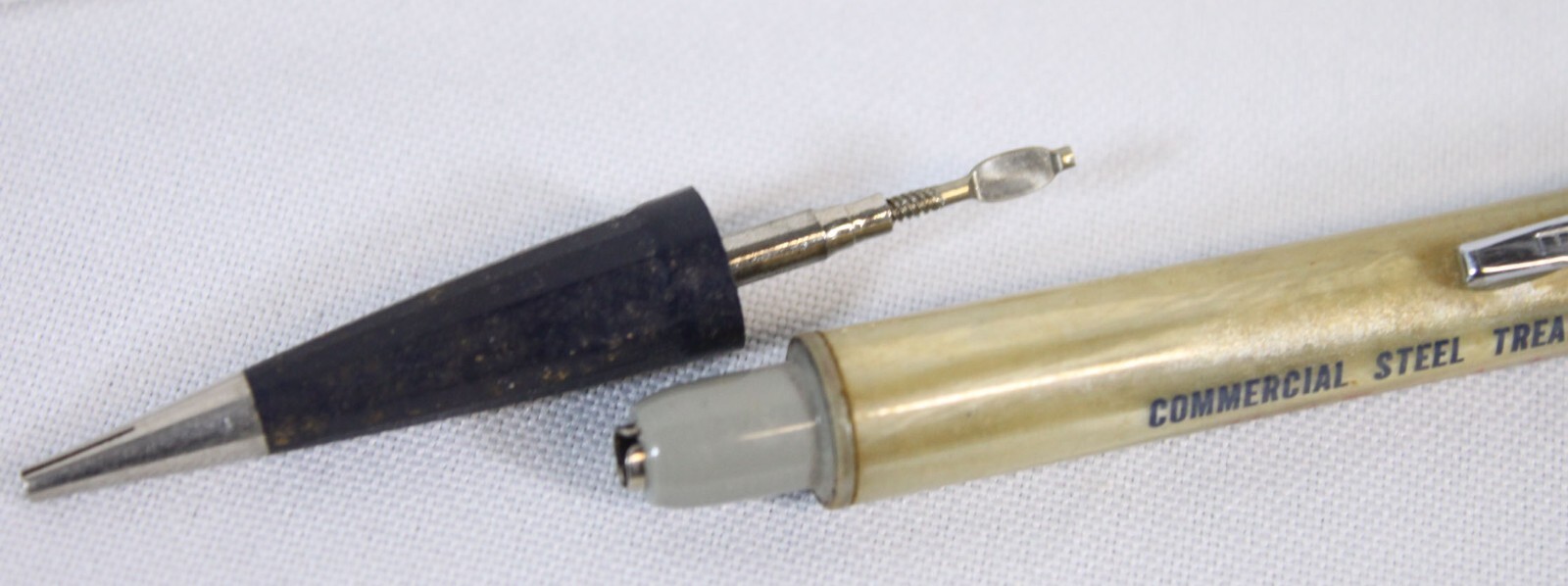 Vtg Durolite Mechanical Pencil Detroit MI Commercial Steel Treating Corp Desk