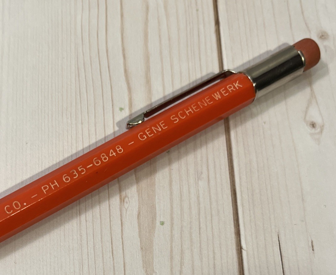 Vintage Autopoint Advertising Mechanical Pencil w/ Box 1960s G&H Electric Co.
