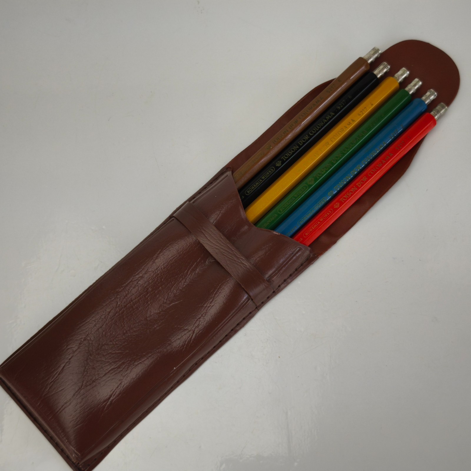 Vintage Mechanical Pencils Set of 6 TOISON D’OR COLORAMA 5217 Bohemia Works#6184