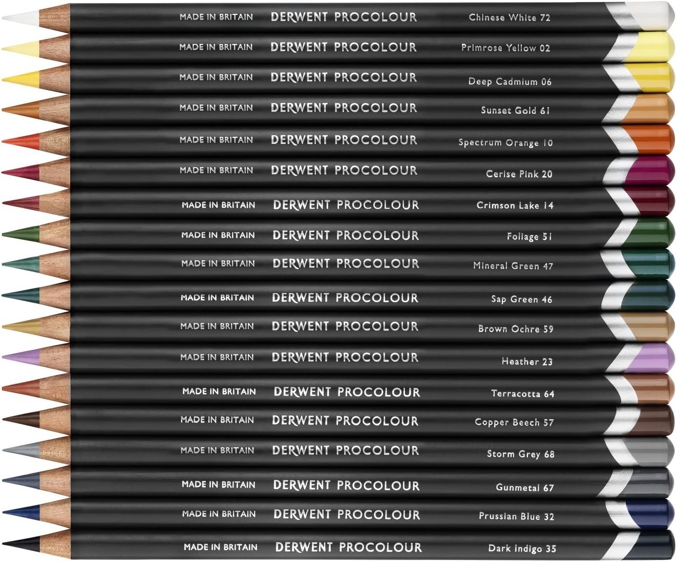 Derwent Colored Pencils, Procolour 72 Count (Pack of 1), Multicolor
