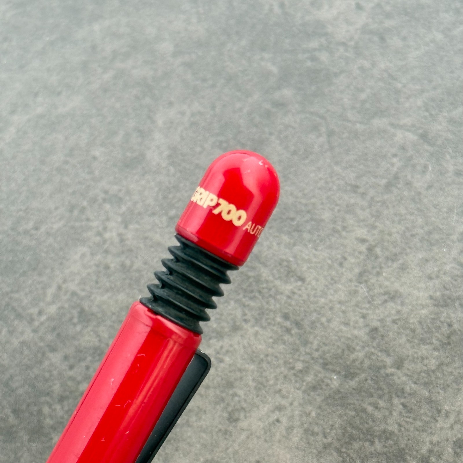 Niji Grip 700 Auto Feed Mechanical Pencil Vintage Japan Red – 0.5mm Lead