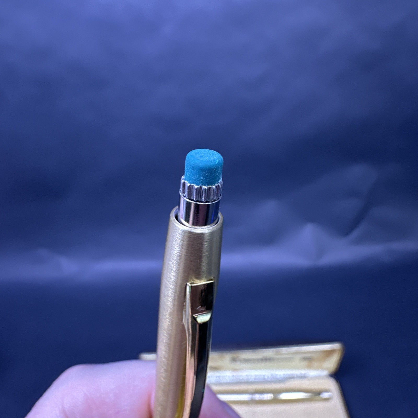 Vintage Pentel Excalibur Pen & Mechanical Pencil Set Gold