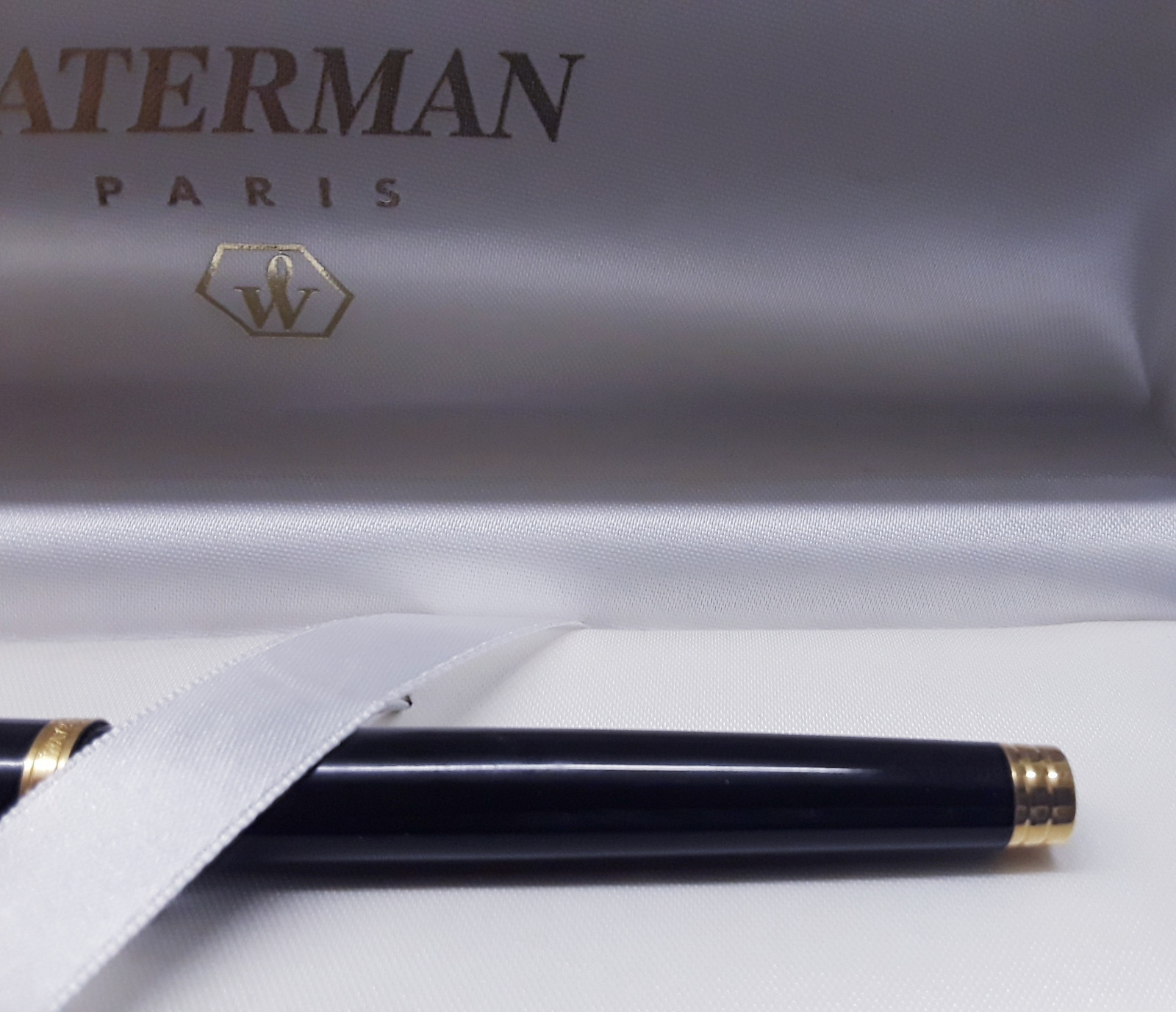 Waterman 16089-3 | Green Lacquer & Gold Gentleman Fountain Pen | Paris (New!)