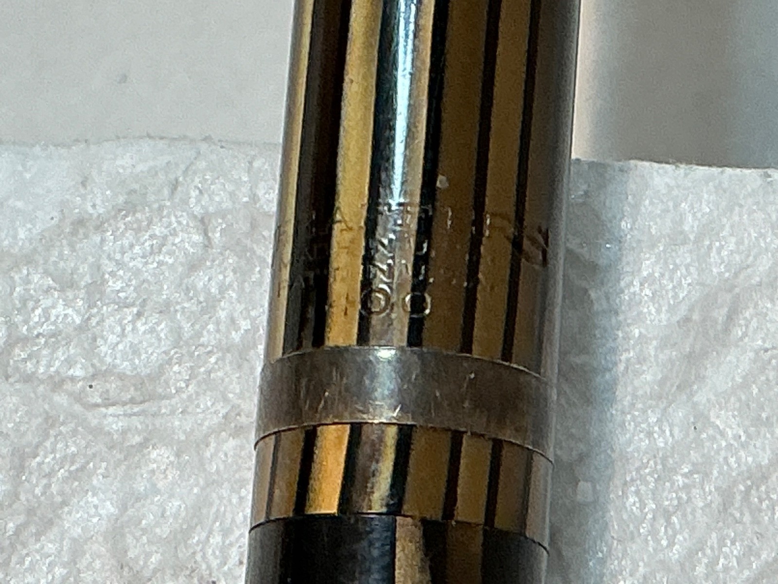 Vintage Sheaffer Balance 400 Mechanical Pencil, Tiger Stripe Brown. B1