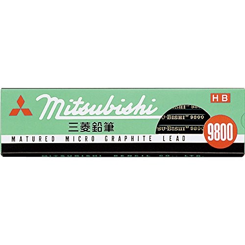 Mitsubishi Pencil Co., Ltd. 9800 pencil dozen (12 pieces) HB K9800HB (japan