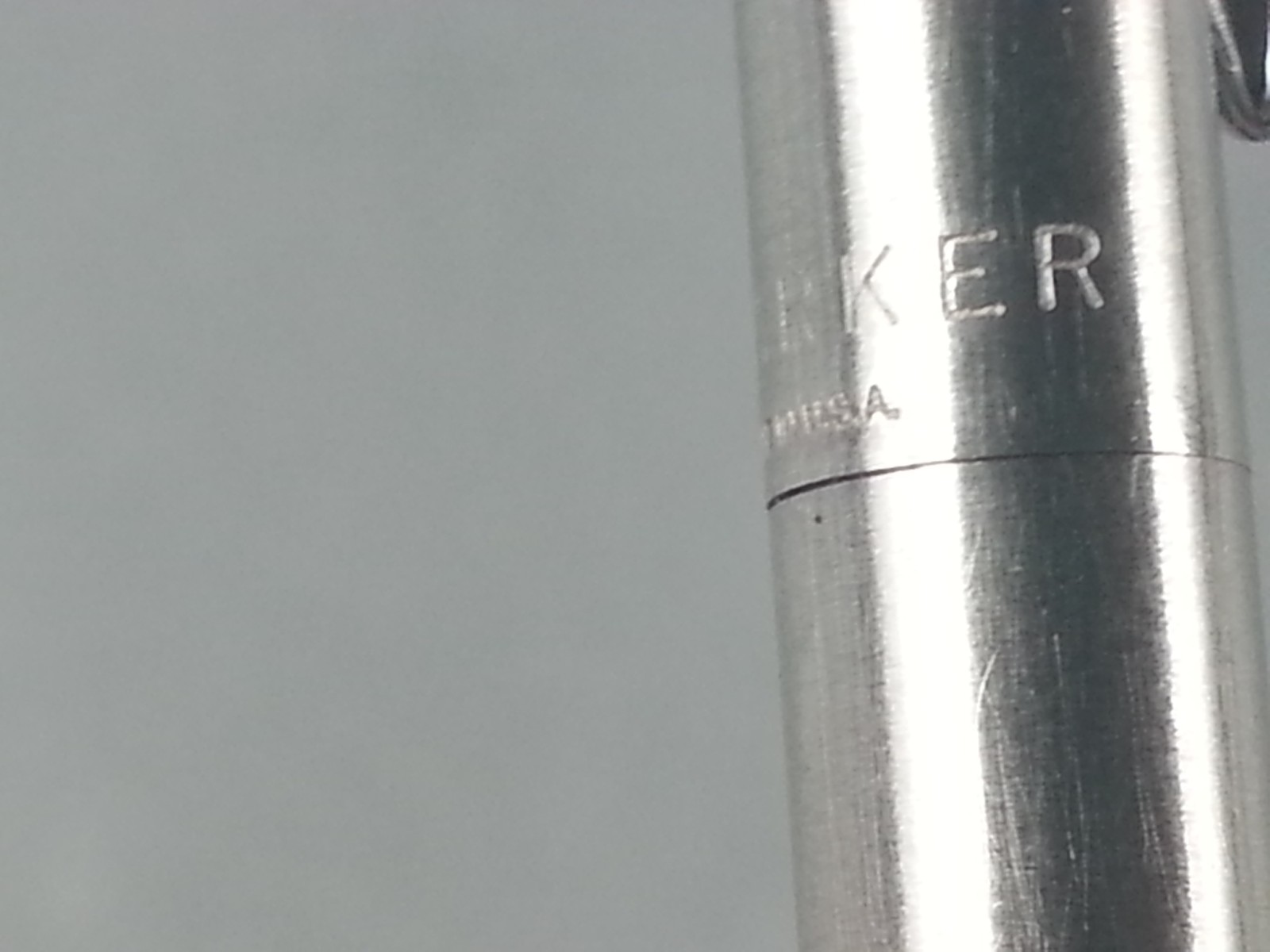 Vintage Parker Jotter Brushed Steel Mechanical Pencil Made in USA 0.5mm Lead