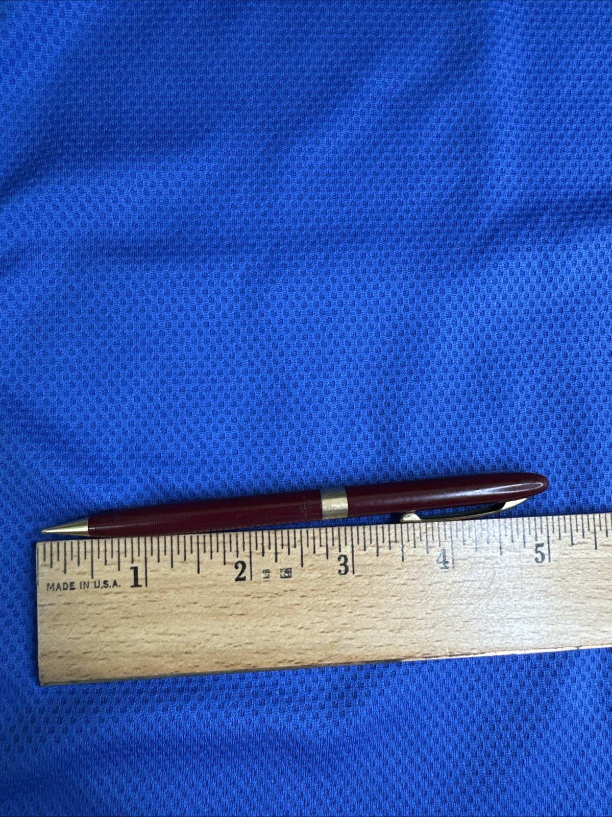 Sheaffer Pencil Burgundy Maroon Gold- Read description