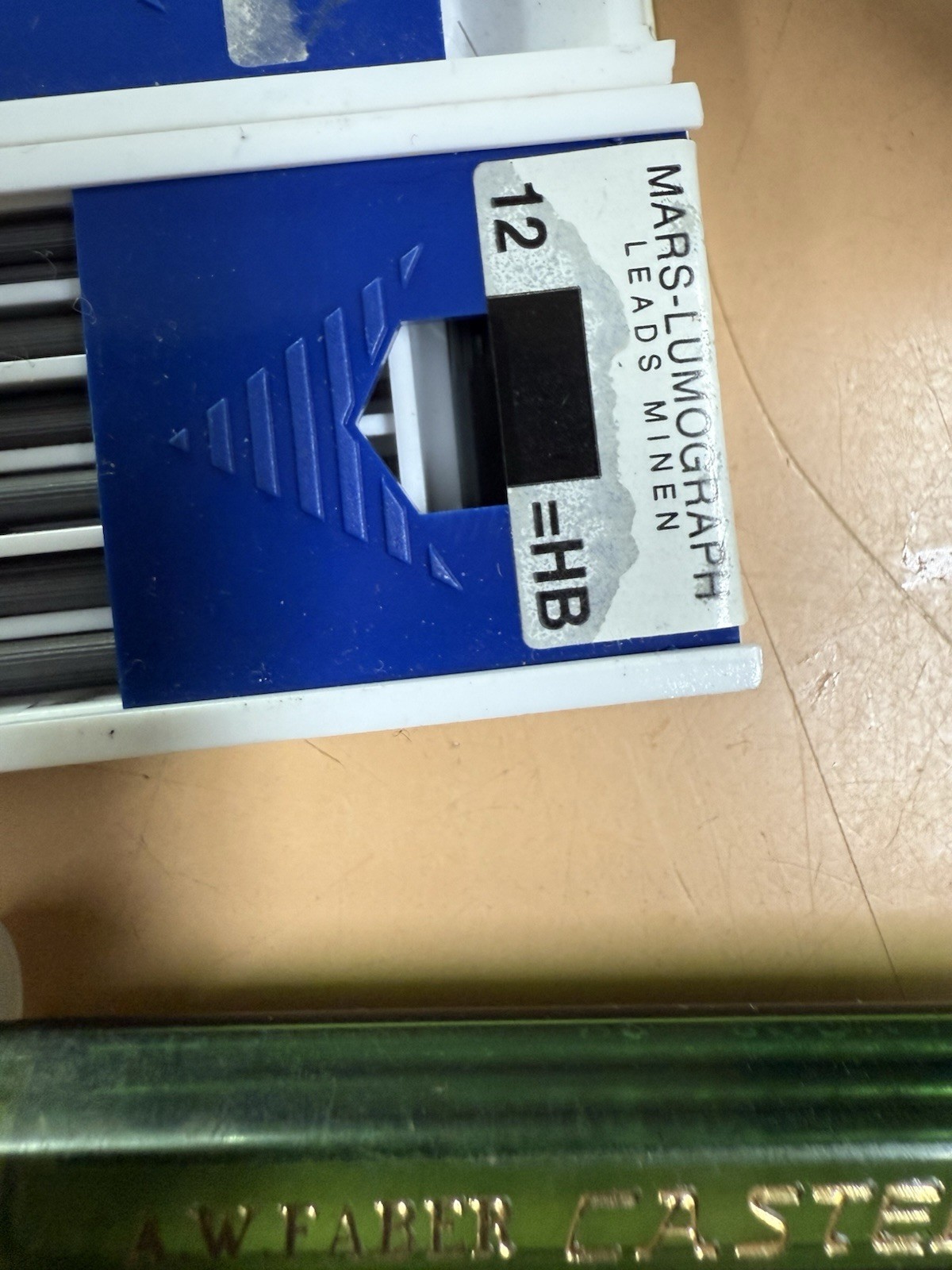 Lot Staedtler Mars Carbon Lead, 2mm, Blue Faber Castell 9065/P 9071 Sharpener