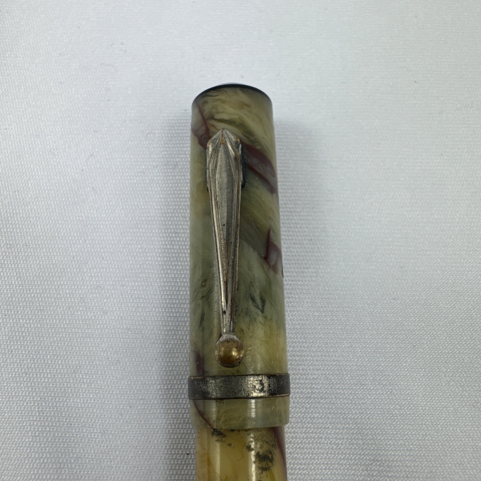 Vintage Mechanical & Fountain Pen Marbeled Rare Writing Instrument