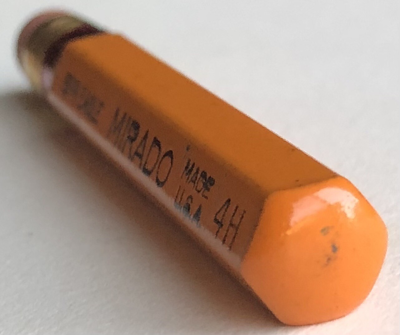 Vintage EAGLE Mirado Mechanical Pencil Lead 4H Black 1.18mm 24pk Tube Eraser USA