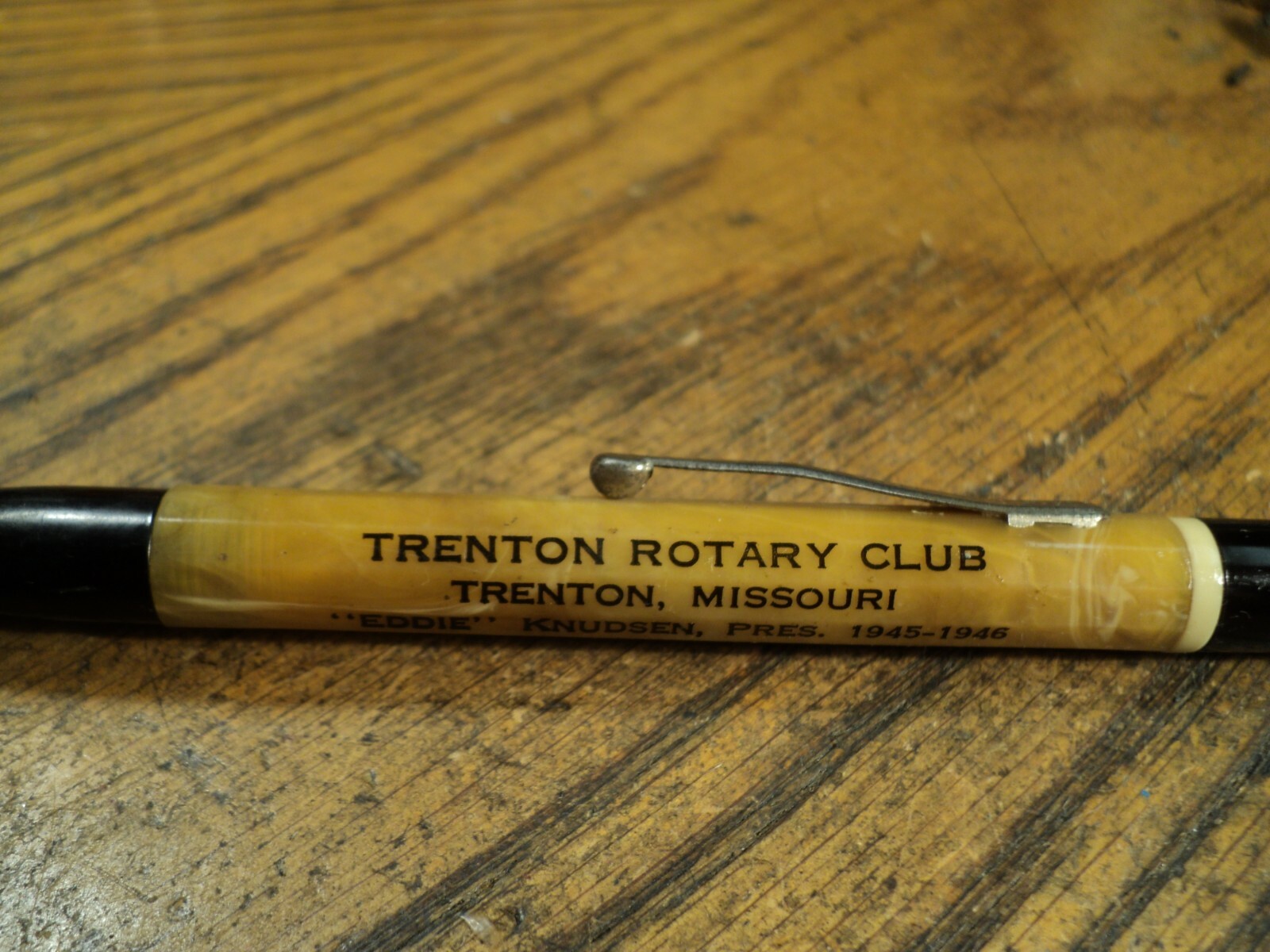 Vintage Redipoint Mechanical Pencil Trenton Rotary Club Trenton Missouri