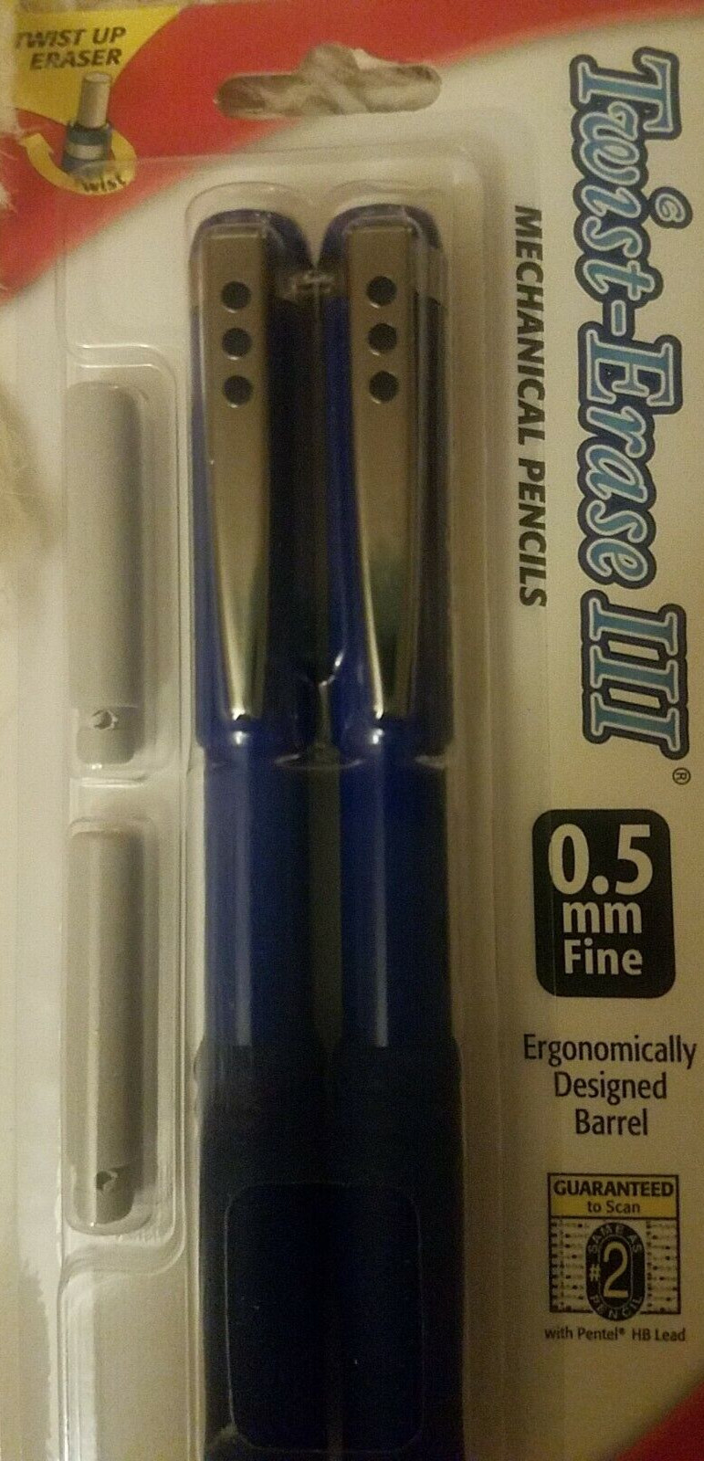 Pentel Twist-Erase III 0.5 Mm Fine