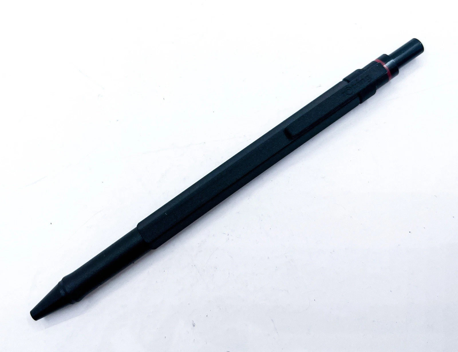 Rotring Old 600 Pencil Black Knurled Grip 0.7 mm Only 0.7 New