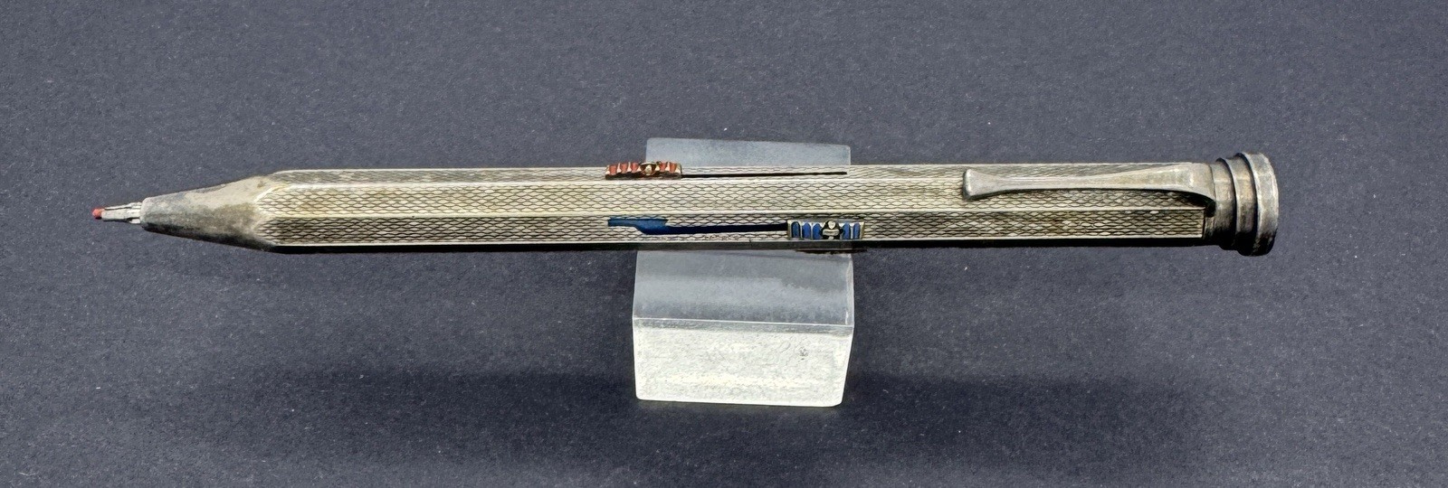 Rare German Art Deco Guliioché 4-Color Mechanical Pencil – Fend / Norma Type