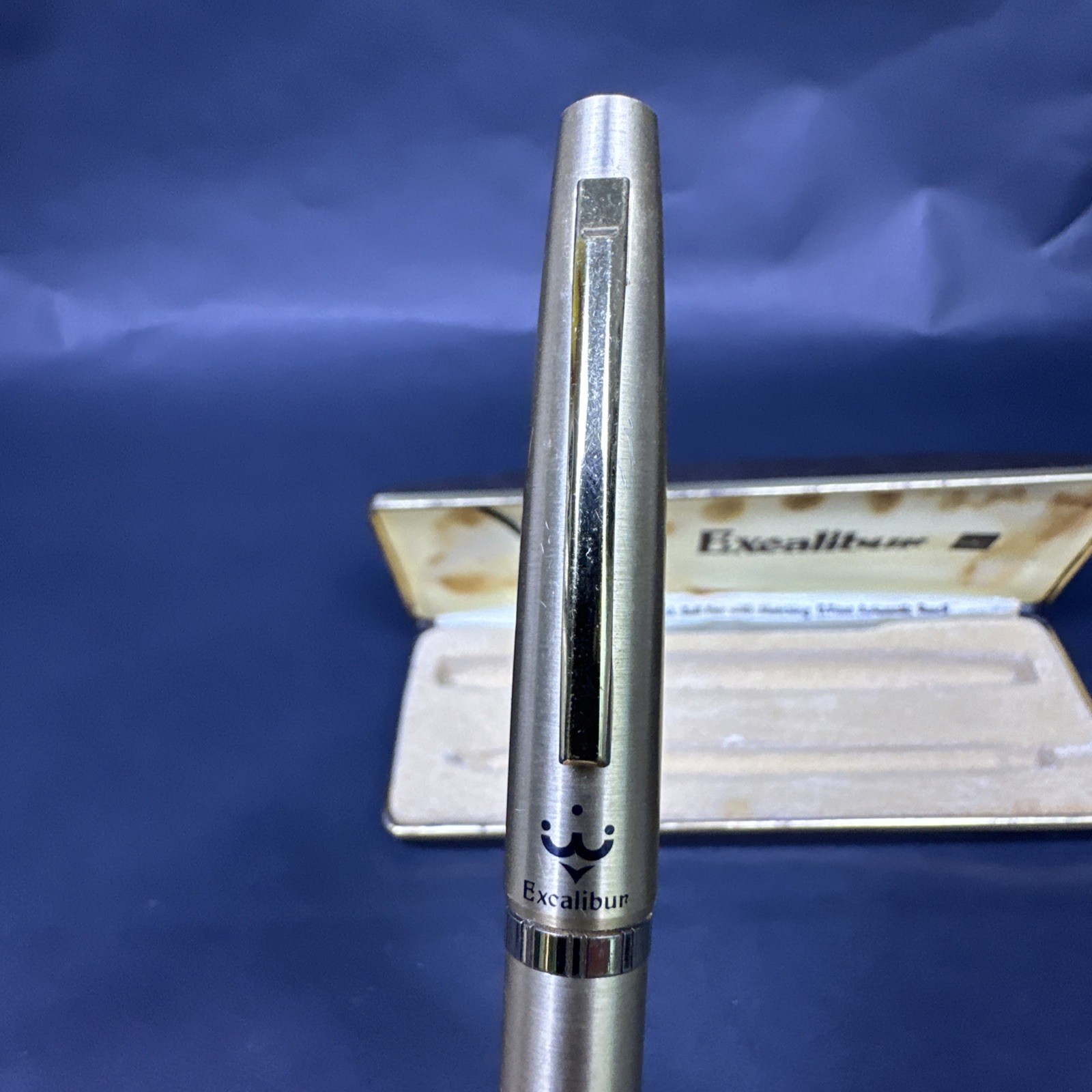 Vintage Pentel Excalibur Pen & Mechanical Pencil Set Gold