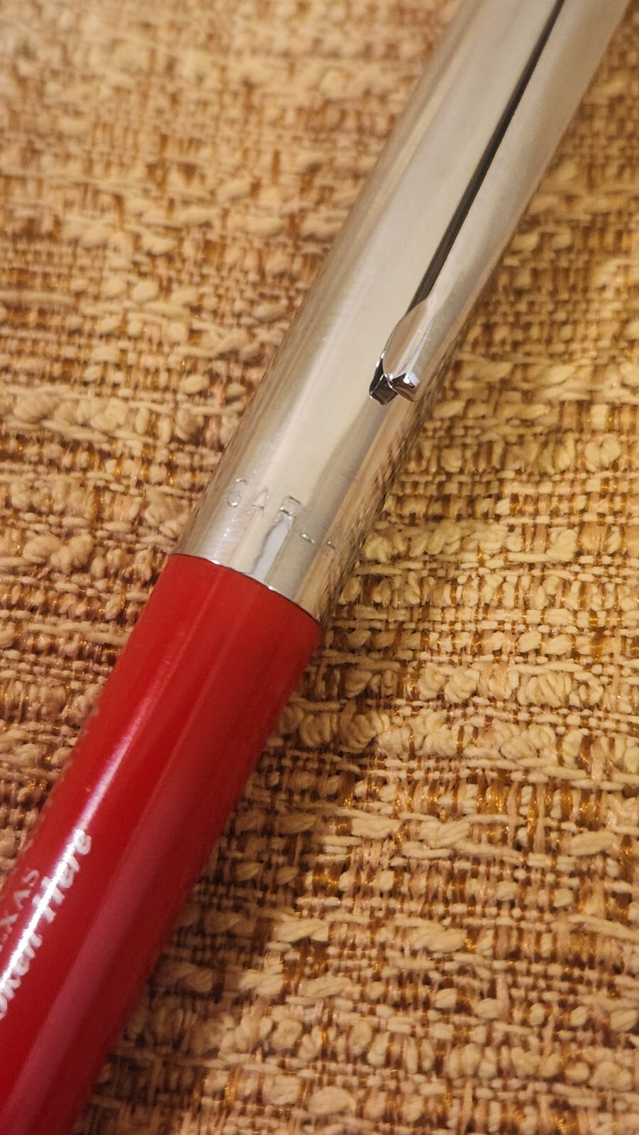 Garland mechanical Pencil Bubble Top Stroh Made in USA Salesman sample?