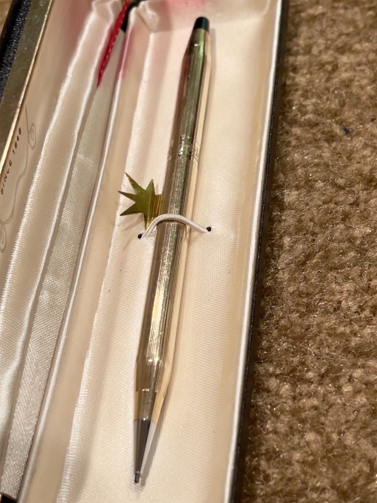 Cross Mechanical Pencil 14K 1/20 Gold Filled with Original Box/Case