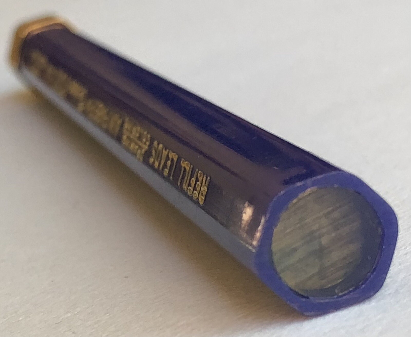Vintage A. W. Faber Castell Techno-TONE 2mm BLUE Drawing Lead 12 Pack Tube USA