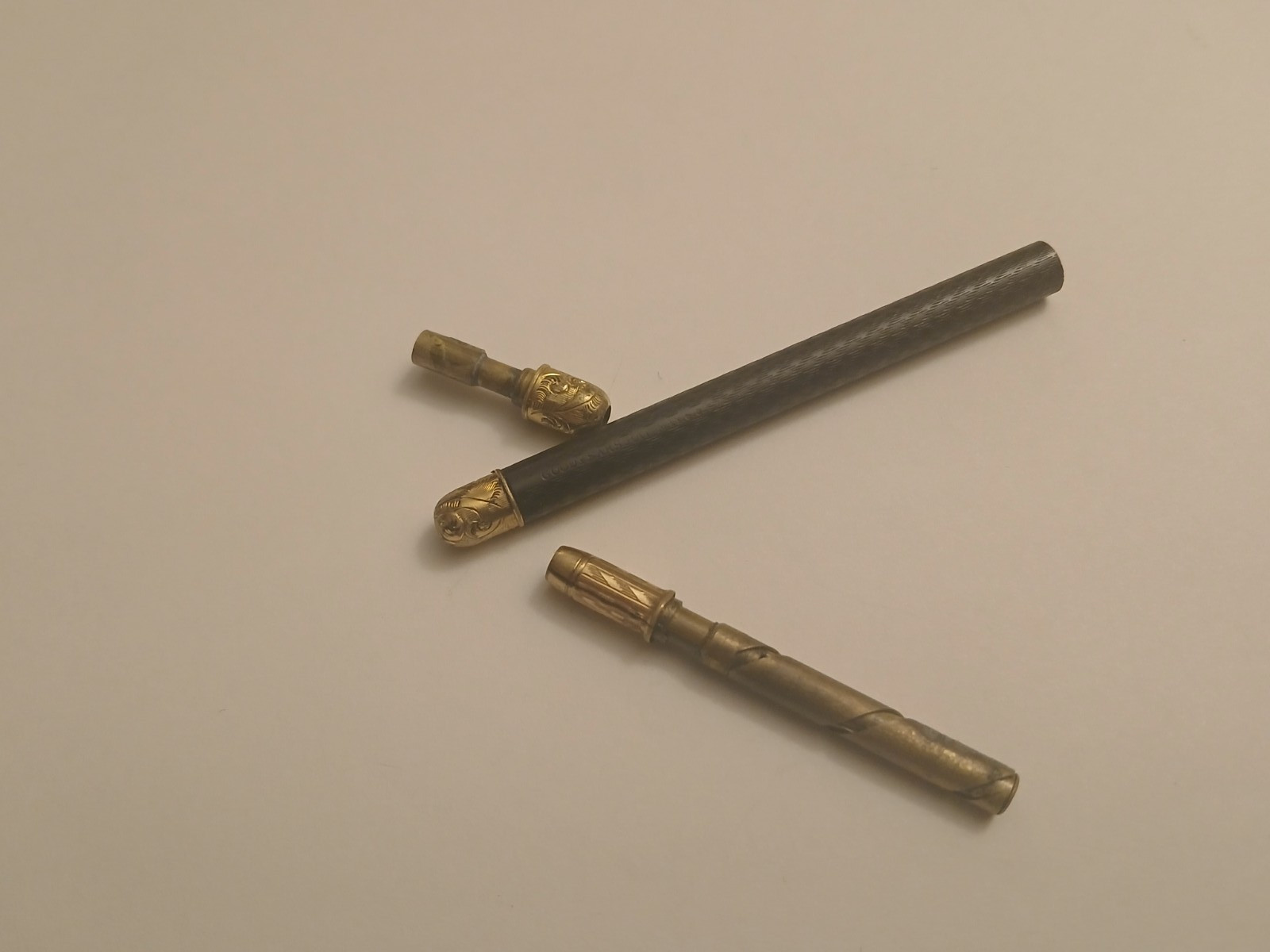 ANTIQUE GOODYEARS MECHANICAL PENCIL PARTS.