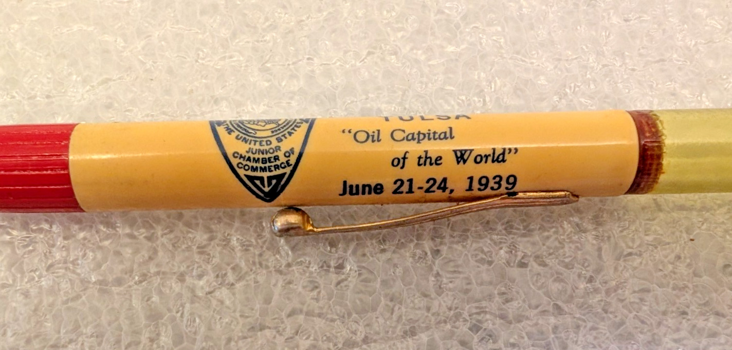Vintage mixed LOT of 5 Advertising Mechanical Pencils 1930’s – 1940’s Celluloid
