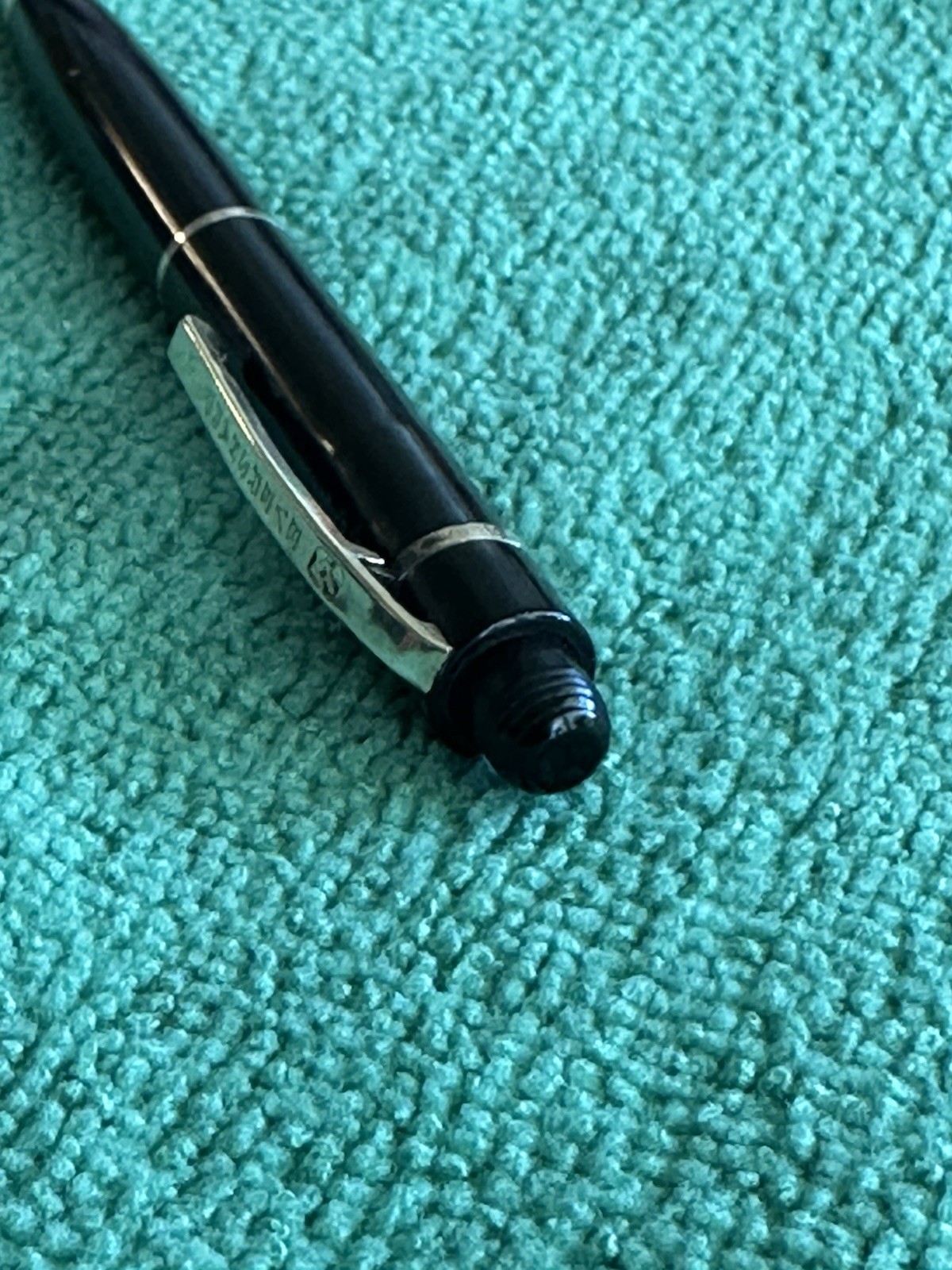 VTG Eversharp SKYLINE 4.5″ (Short) Mechanical Click Pencil 1.1mm Black USA c1960