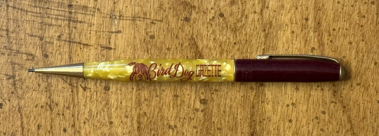 VINTAGE Bird Dog Gazette Sample Ritepoint Mechanical Pencil