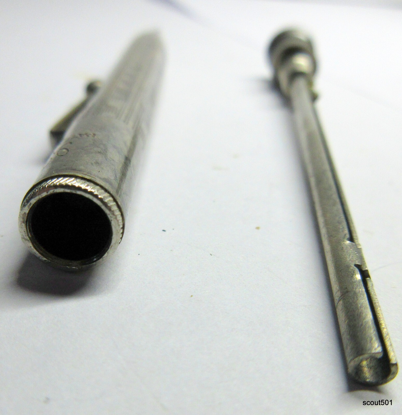 Antique Art Deco Redipoint Ingersoll Rolled Silver Mechanical Pencil 1.18 MM Lea