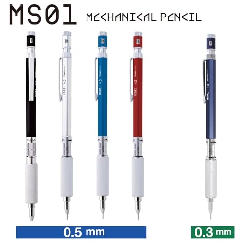 OHTO Mechanical Graphite Pencil for Drafting MS01 Blue MS01-SP5-BL