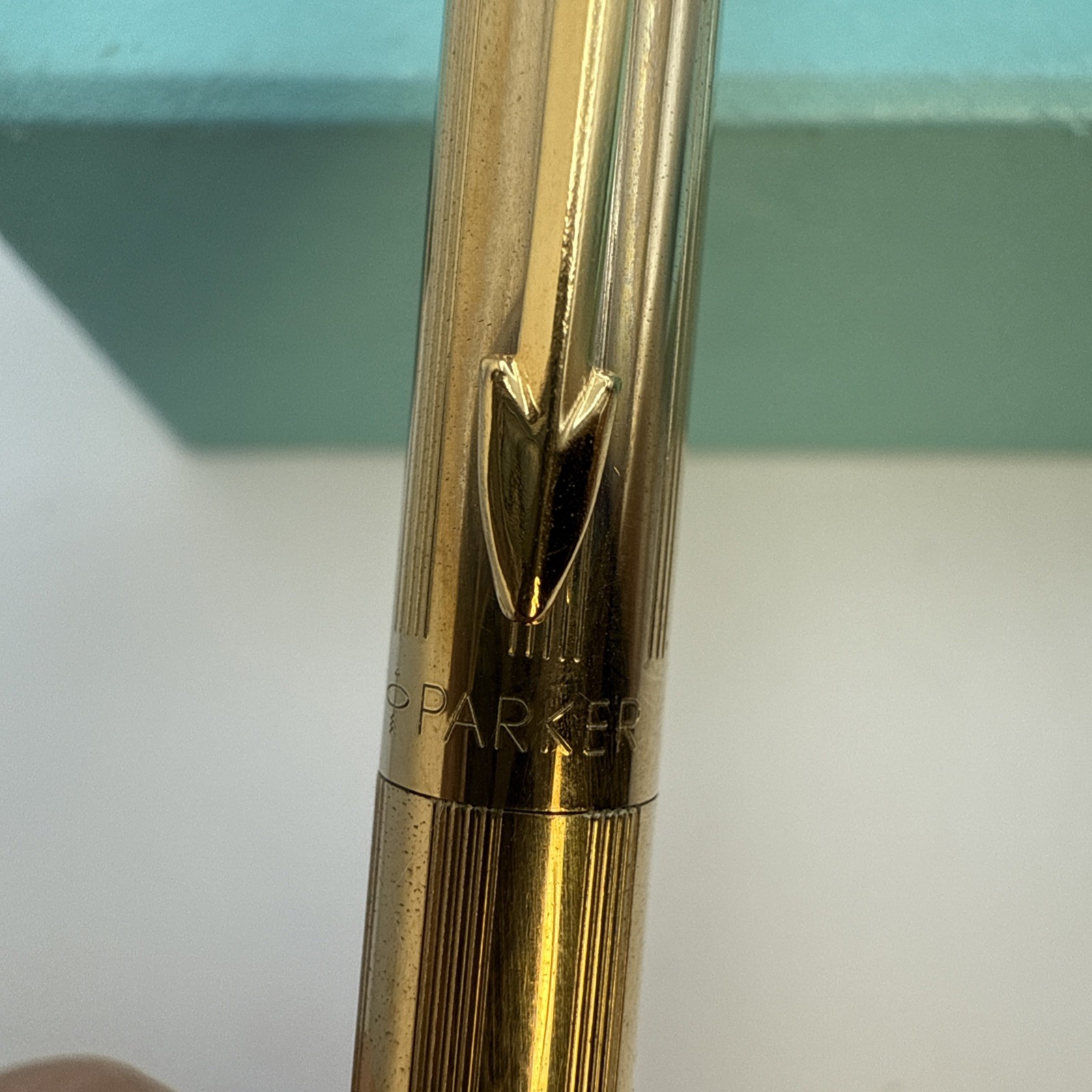 Vintage Parker 10K Gold-Filled Pen Black Ink.
