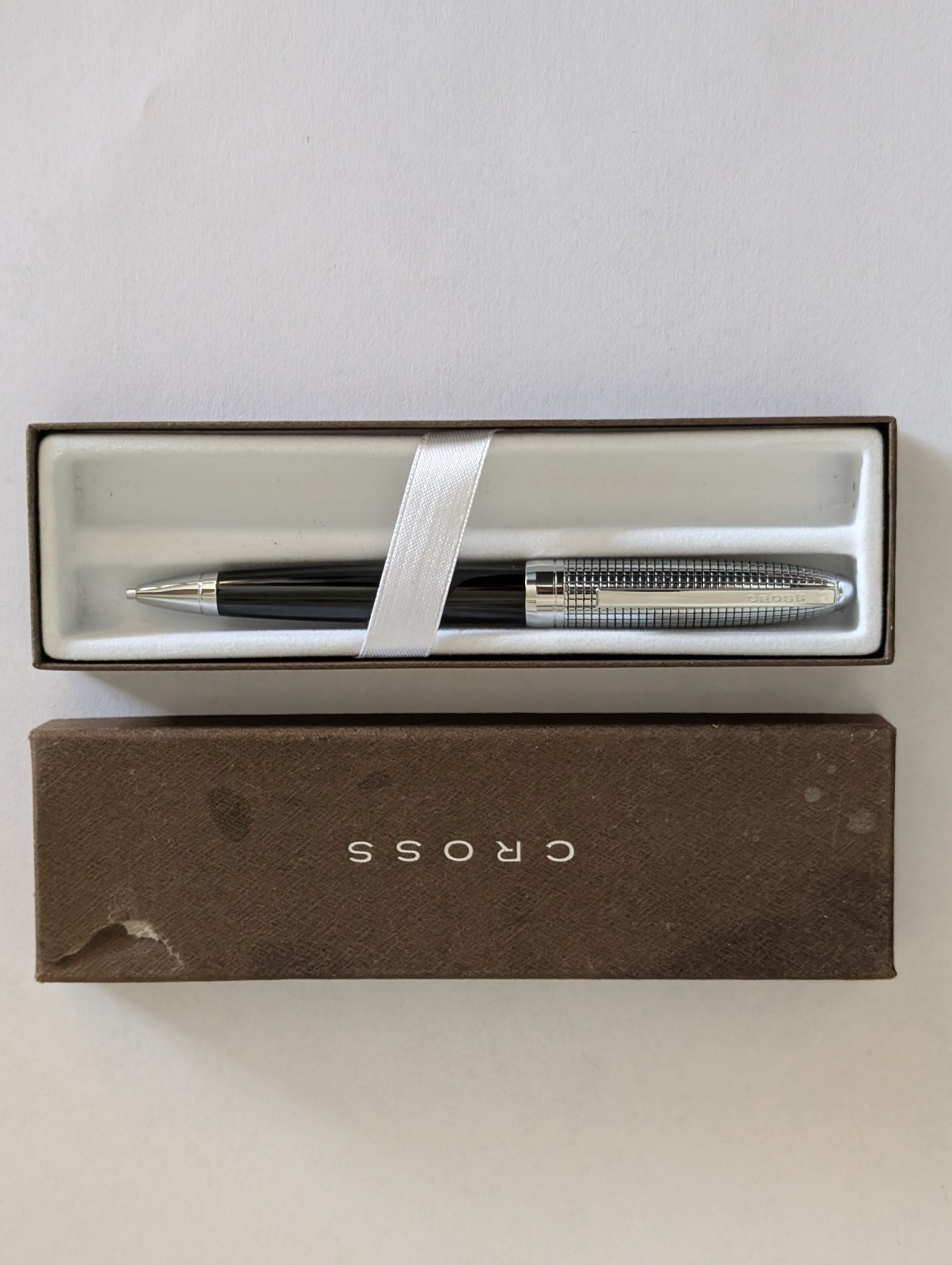 CROSS Revere Black Lacquer & Polished Chrome Mechanical Pencil