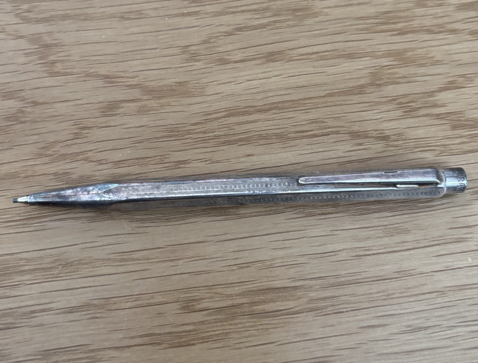Vintage Caran D’Arche – ECRIDOR Silver Mechanical Pencil – Original Box & Manual