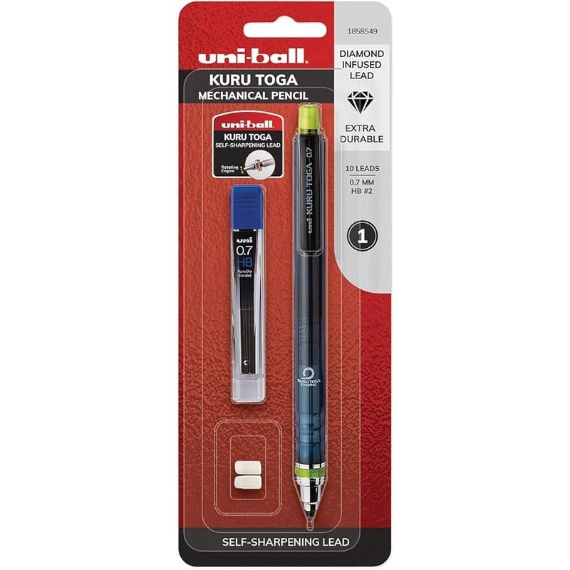 Lead Mechanical Pencil Set 0.7mm W/ Refills Erasers School Art Projects New