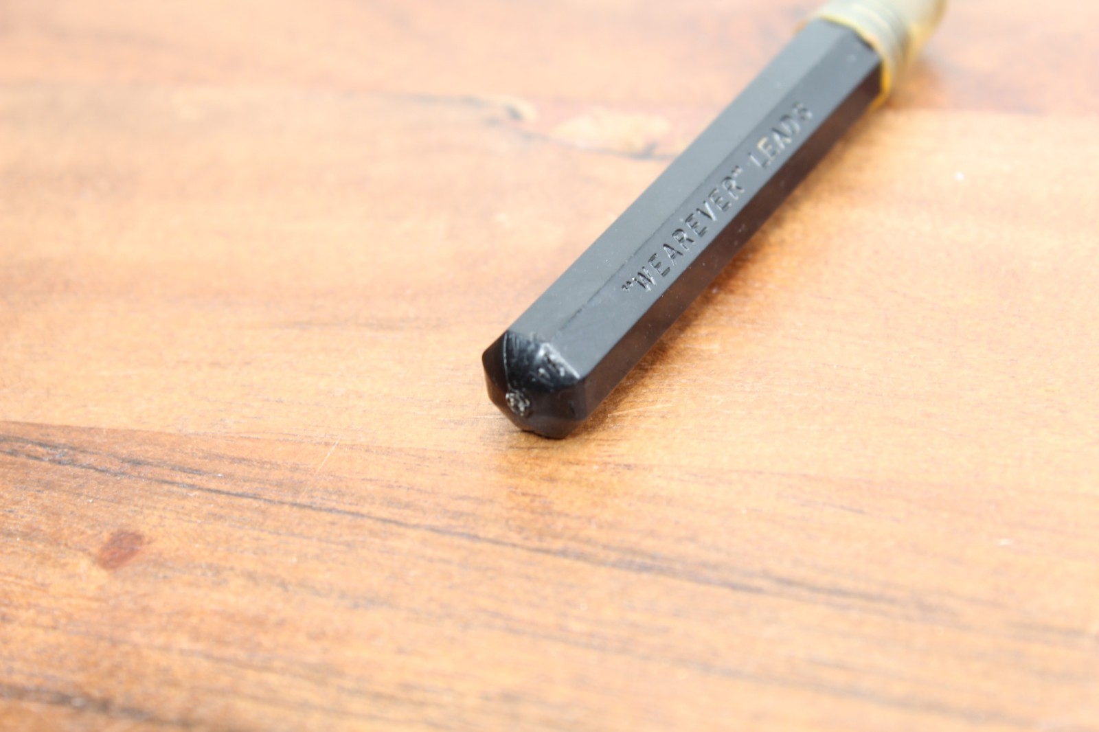 Vintage Wearever Lead Refill Pencil Tube – 2 Partial Leads (1 Red) – 1950s