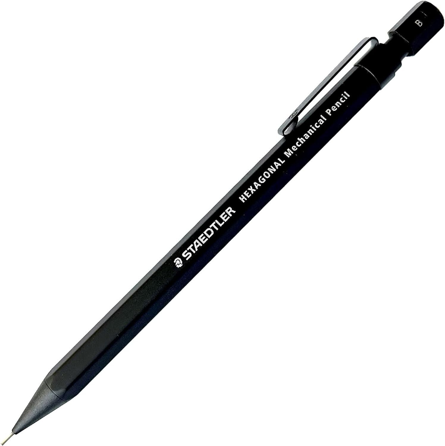 STAEDTLER Hexagonal Mechanical Pencil 0.5mm Clean Black 925 77-05B from japan