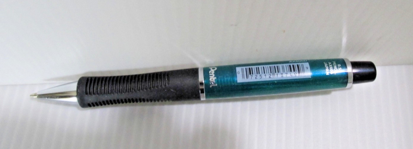 RARE–Pentel Clarius AX605D 0.5mm Pencil Green Emerald Auto Pencil -Box of 12