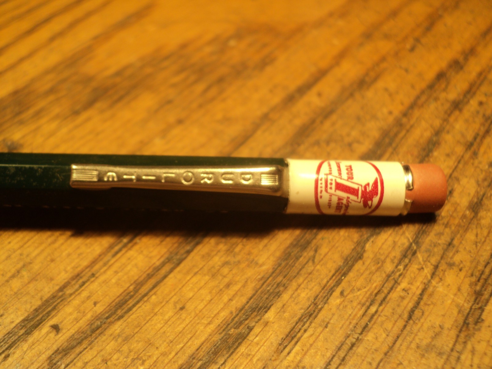 Vintage Durolite Mechanical Pencil Burt Elder Insurance Elkhart 5-5/8″ Long USA