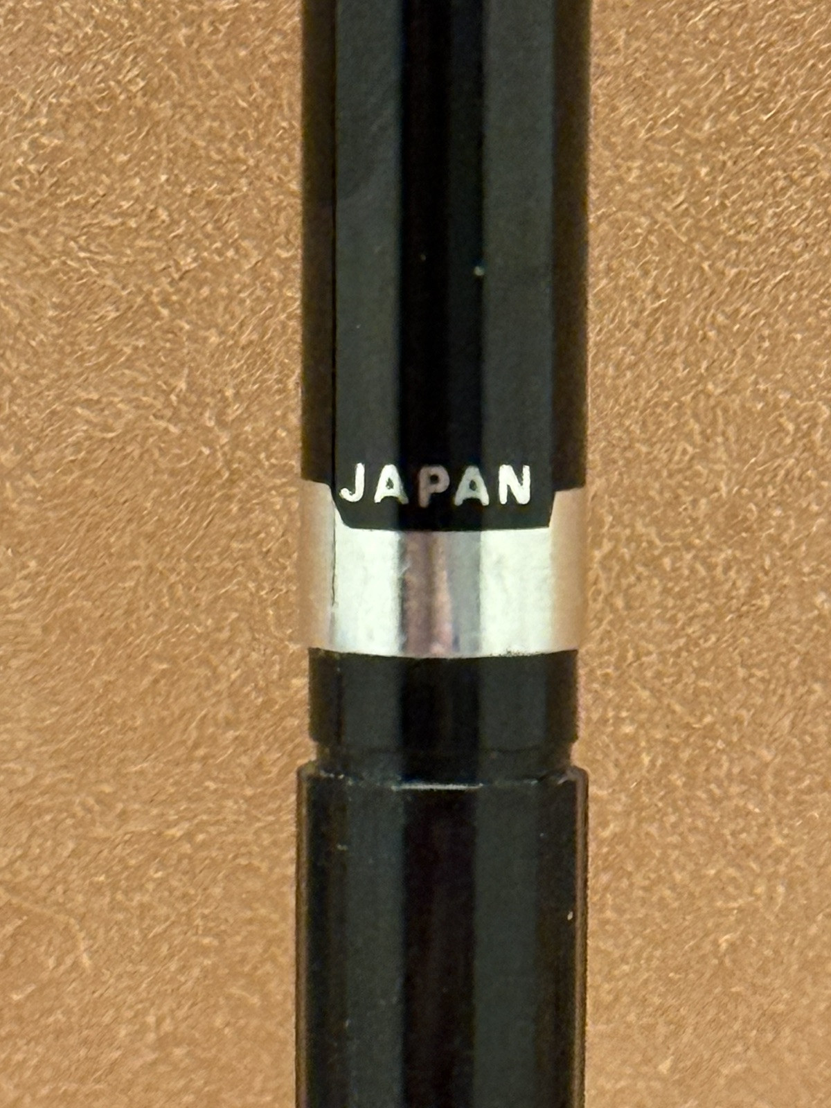 Pentel 5 Five Mechanical Pencil Black Chrome Clutch 0.5mm Lead Vintage *Read