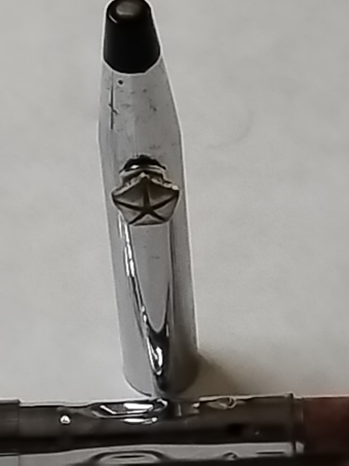 VTG Cross Mechanical Pencil Chrysler Pentastar Emblem Working Small Dent Cap #E1