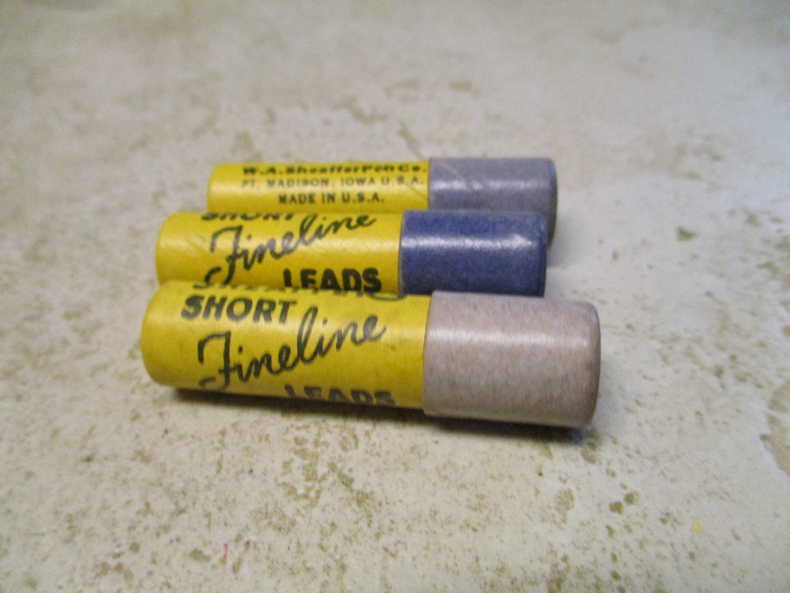 VTG Lot Sheaffers Super Smooth FIne line Leads 15c HB Lof of 3 HB 15C L20