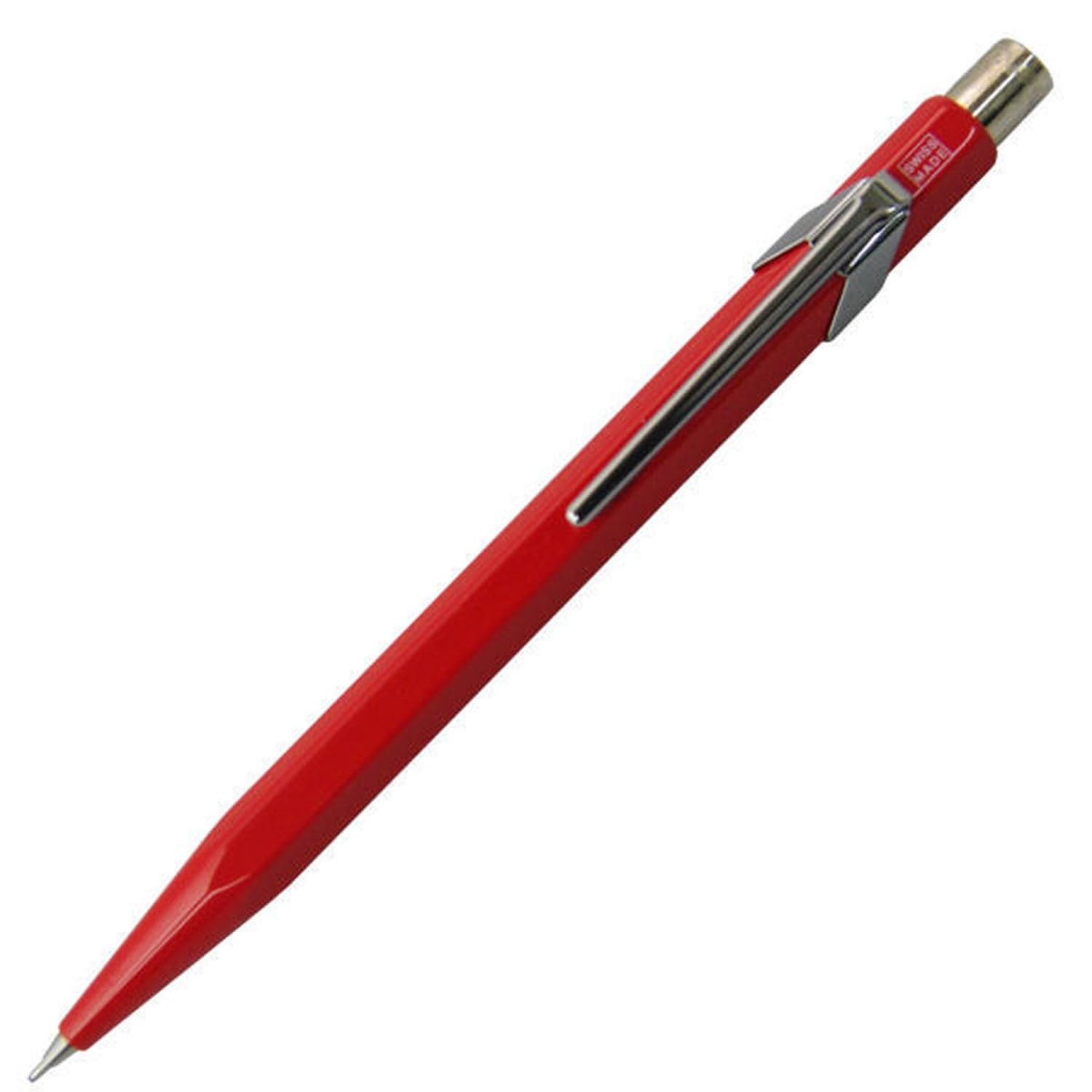 Metal Red 0.7mm Pencil Quality Writing Instrument Pack of 1 Art Supplies