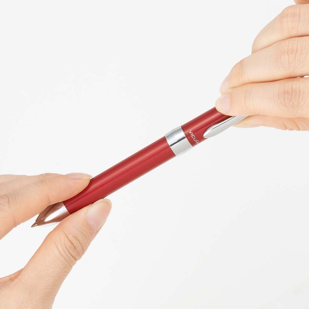 Pentel Multi Function Pen Vicuna EX Black Red Fine Ballpoint and Pencil