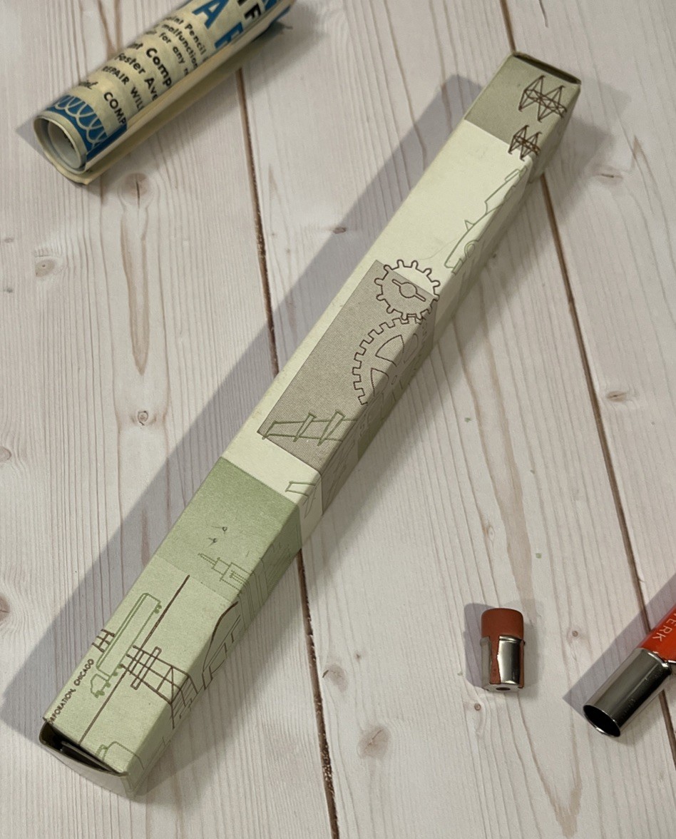 Vintage Autopoint Advertising Mechanical Pencil w/ Box 1960s G&H Electric Co.
