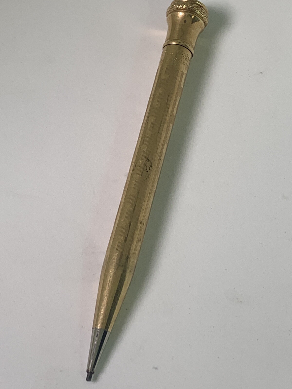 Wahl Eversharp Gold Filled Mechanical Pencil 4 Inch Tested Works Antique